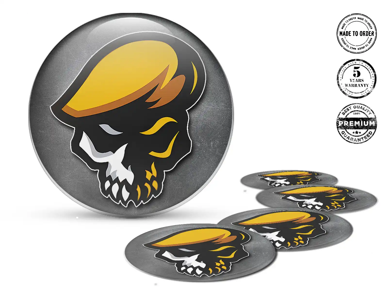 Pegatinas Aros Racing Logo Cúpula Sport Limitada